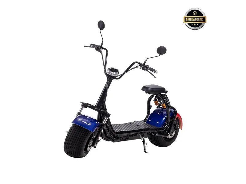 Scooter X7 Hawk 1 Lugar 1000W Bat 60W 20AH Bandeira American 180KG